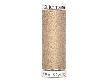 Gutermann garen beige 200mtr  Kleur 186