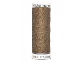 Gutermann garen Donker beige 200mtr