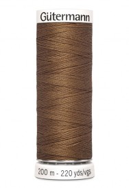 Gutermann garen 200 meter  Licht bruin  Kleurnummer 124