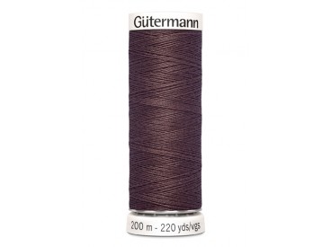 Gutermann garen Chocladebruin 200 mtr.  Kleurnummer 883