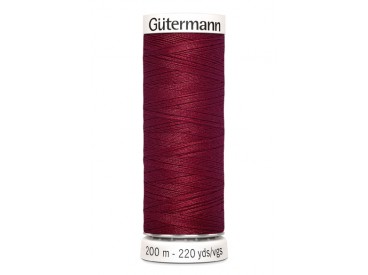 Gutermann garen 200 meter  Donker bordeaux  Kleurnummer 910