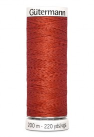 Gutermann garen brique 200 mtr.  Kleurnummer 589