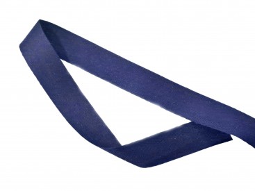 Keperband 2cm Donker Blauw