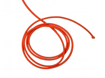 Elastisch koord oranje  3 mm dik koordelastiek  De prijs is per meter en "1" staat voor 1 meter