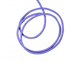 Elastisch koord donker lila  3 mm dik koordelastiek