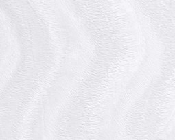 Velboa stof effen wit.  Deze velours stof is naar 2 kanten geschoren in een golf.  100% PL  Breed: 147 cm  235 gram/m2