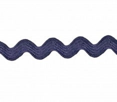 Zigzagband Donkerblauw  9mm  225