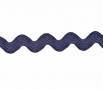 Zigzagband Donkerblauw  9mm  225