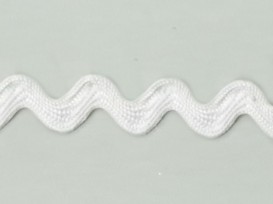 Zigzagband Offwhite 12mm  1136