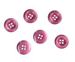 Knoop 4gaats Pink11mm  1164