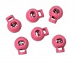 Koordstopper grote bol pink 18mm