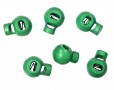 Koordstopper grote bol groen 18mm