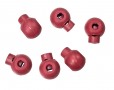 Koordstopper grote bol Rood 18mm